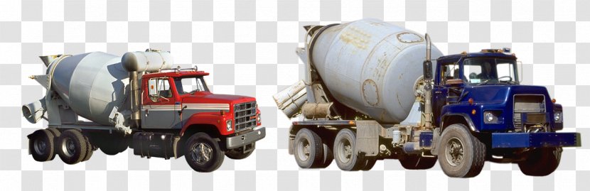 Car Cement Mixers Truck Vehicle - Architectural Engineering Transparent PNG