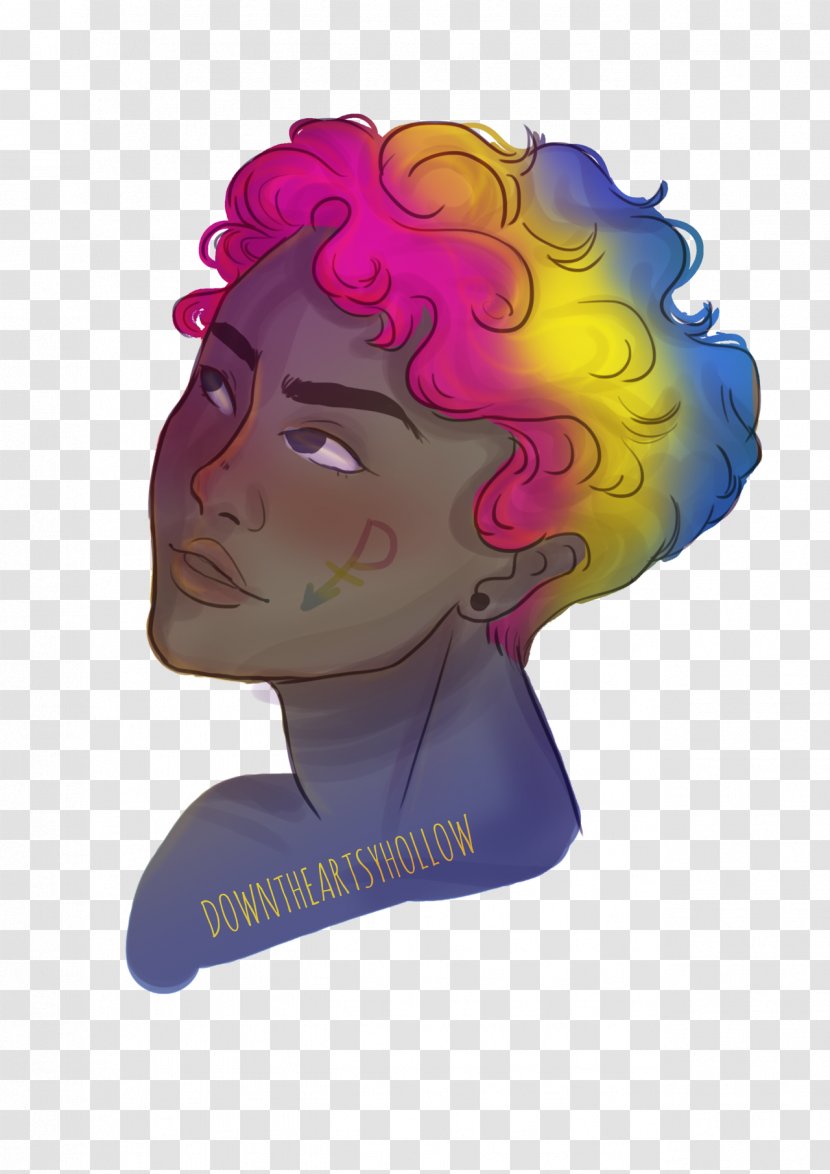 Pansexuality Art Violet - Work Of - Tayo Transparent PNG