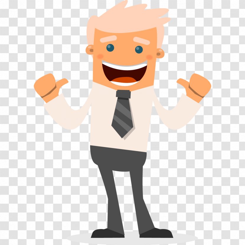 Character Cartoon - Silhouette - Laugh Transparent PNG