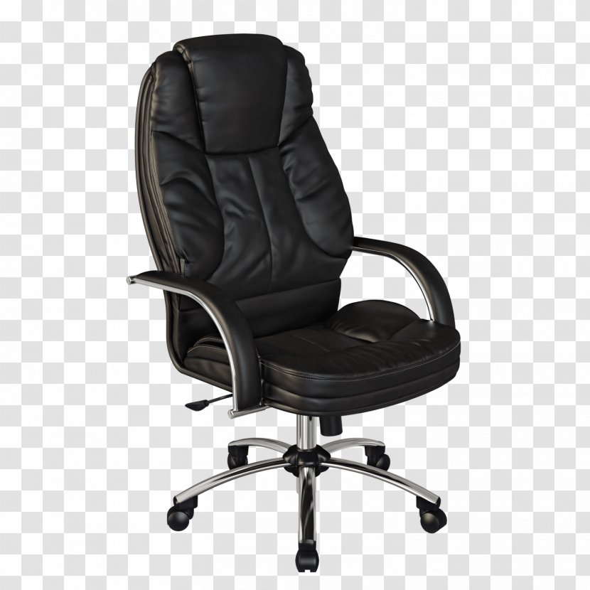 Office & Desk Chairs Bonded Leather Furniture - Chair Transparent PNG