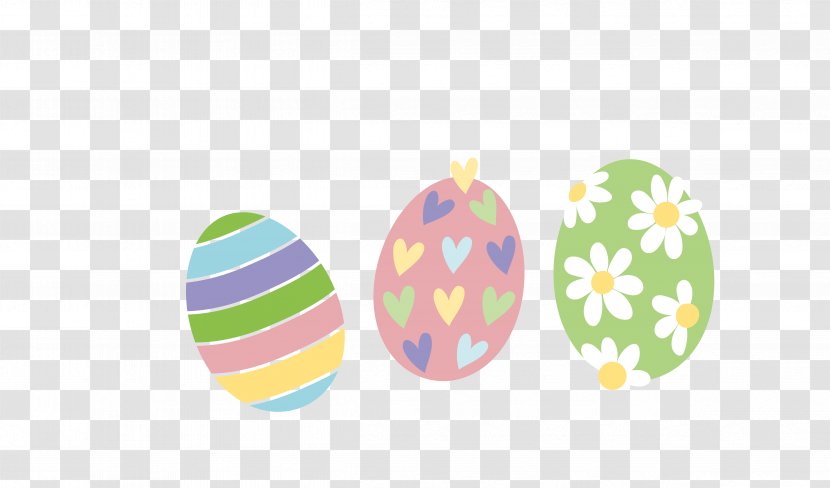 Easter Bunny Egg - Vector Color Eggs Three Transparent PNG