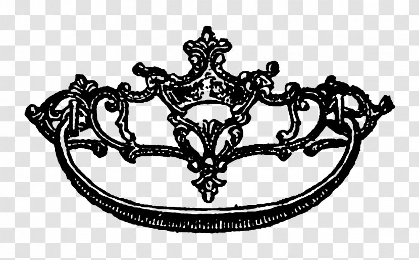 Crown Headgear Clothing Accessories Symbol White - Damask Transparent PNG