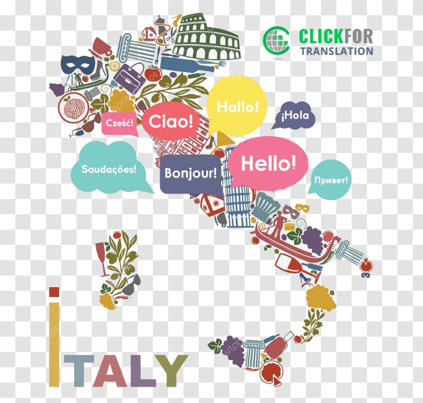 Rome Italy Map. Stock Illustration Vector Graphics - Map Transparent PNG