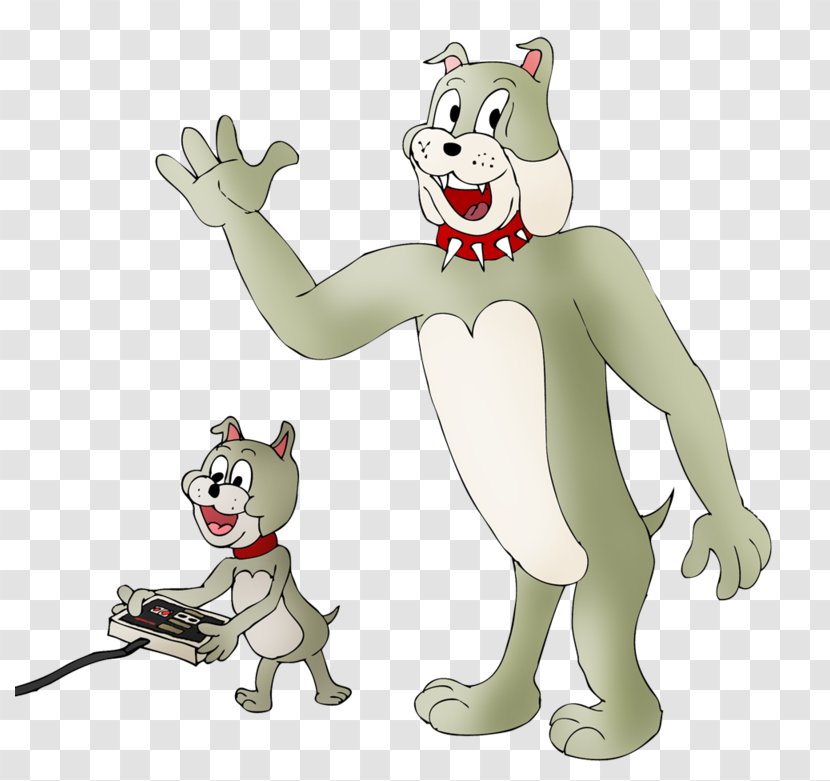 Tom Cat Jerry Mouse And Spike Tyke Transparent PNG