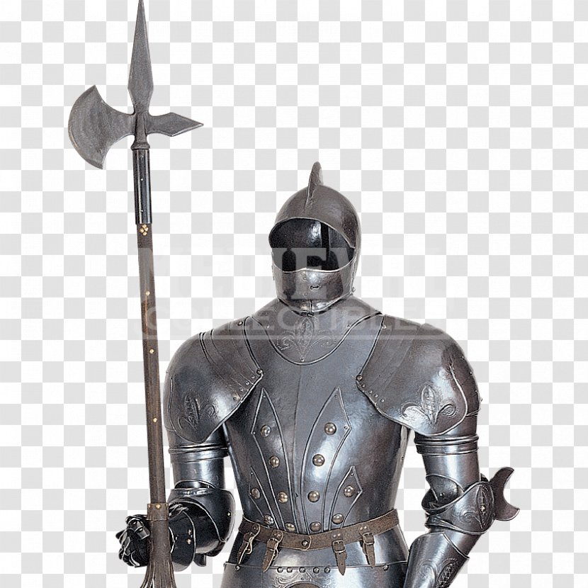 Plate Armour Knight Components Of Medieval Weapon - Sword - Armor Transparent PNG