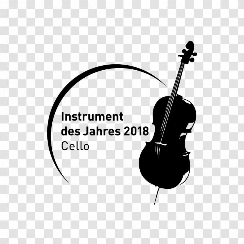 Cello Landesmusikrat Violin Oboe Musical Instruments - Monochrome Photography Transparent PNG