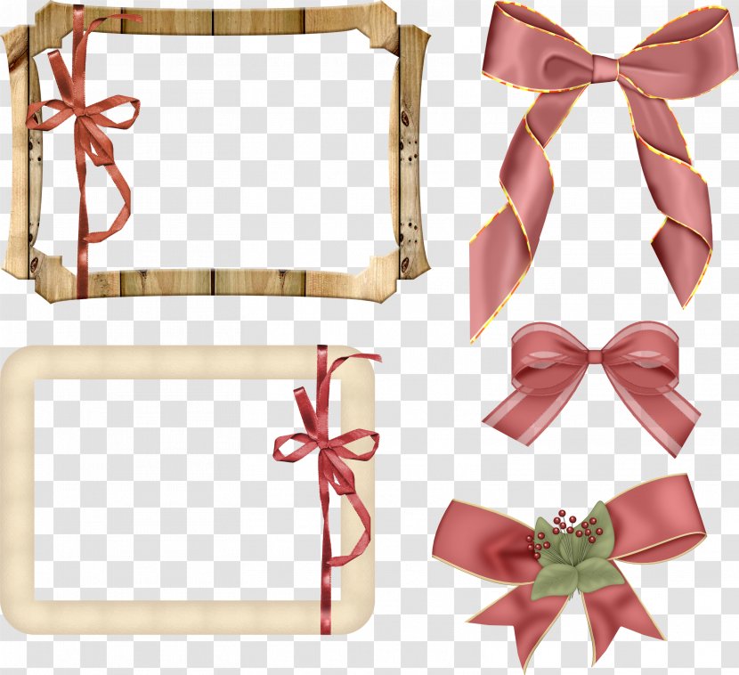 Picture Frames Gift Vintage Clothing Clip Art - New Year - Bow Transparent PNG