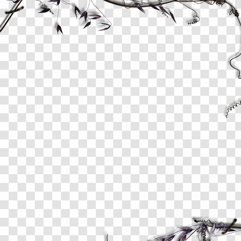 Halloween Picture Frames Drawing Clip Art - Twig - The Artistic Word Transparent PNG