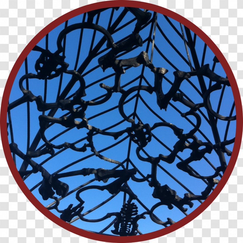 Bicycle Wheels Cobalt Blue Symmetry Circle Pattern Transparent PNG