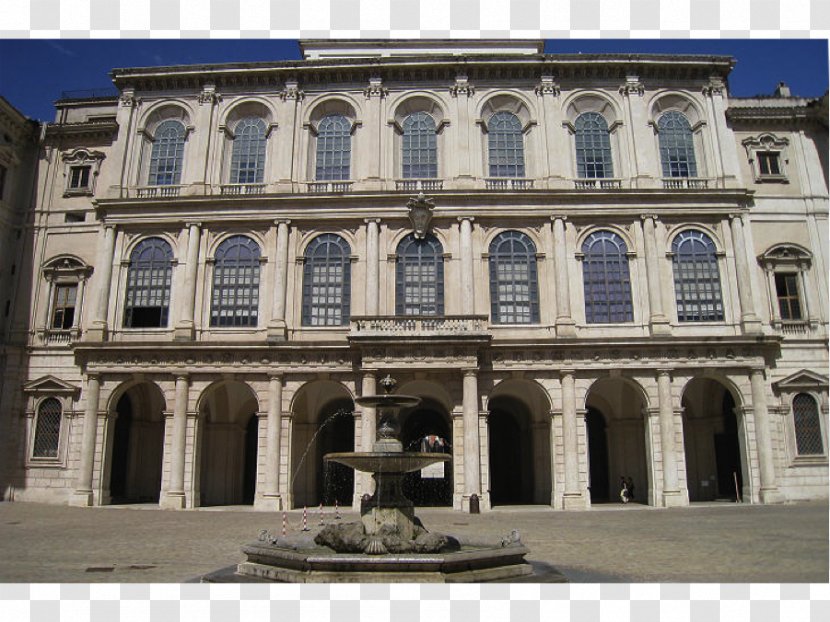 Palazzo Barberini Baroque Architecture Palace Church Of Saint Andrew's At The Quirinal Sculpture - Historic House Transparent PNG