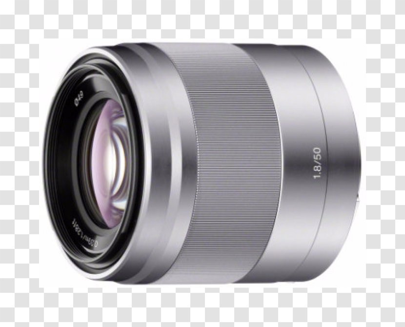 Nikon AF Nikkor 50 Mm F/1.8D Canon EF 50mm Lens Sony α E-mount Camera - Cameras Optics Transparent PNG