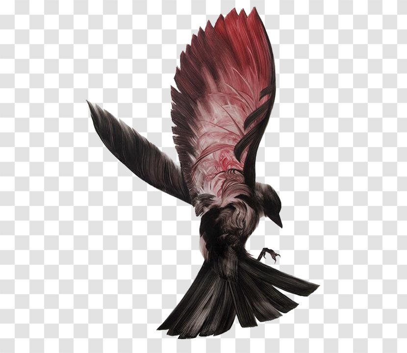 The Dream Thieves Blue Lily, Lily Raven King Bird - Beak - Eagle Transparent PNG