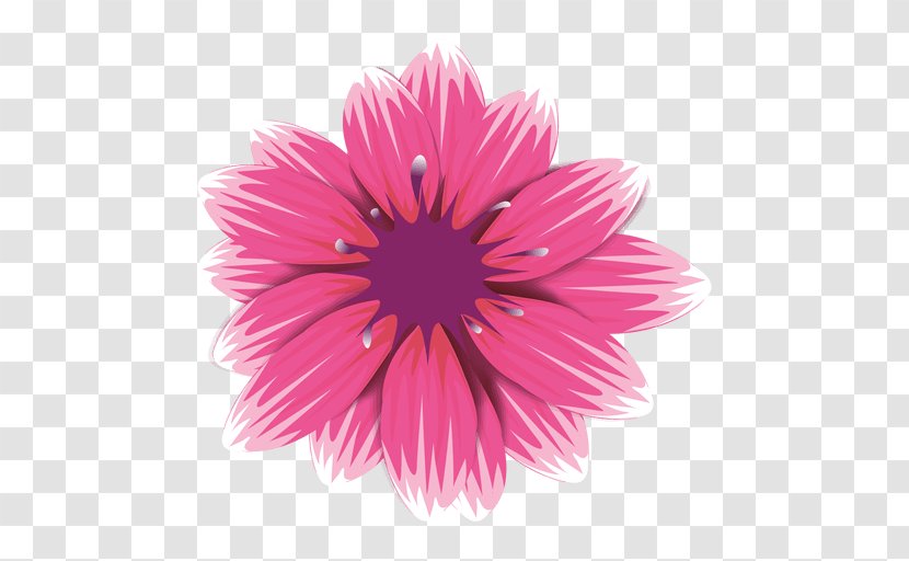 Flower Pink Transvaal Daisy Petal Rose - Cut Flowers - Gerbera Transparent PNG