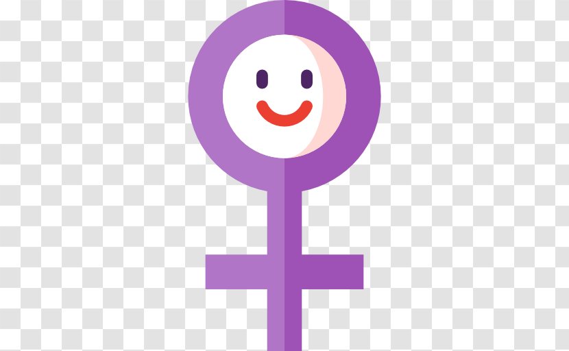 Gender Symbol Female - Happiness Transparent PNG