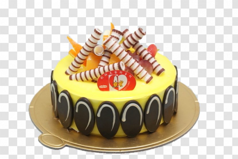 Birthday Cake Torte Mousse Sponge - Baked Goods - Chocolate Transparent PNG