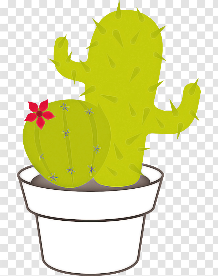 Flowerpot Caryophyllales Flower Cartoon Leaf Transparent PNG