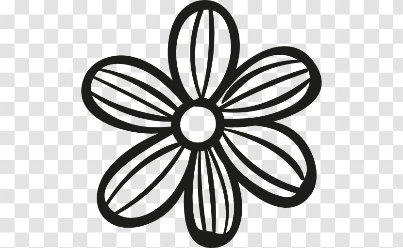 Flower Garden - Black - Petalos Transparent PNG