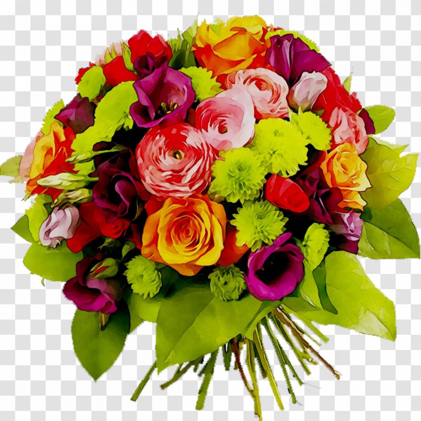 Flower Bouquet Delivery Green Yellow - Orange Transparent PNG