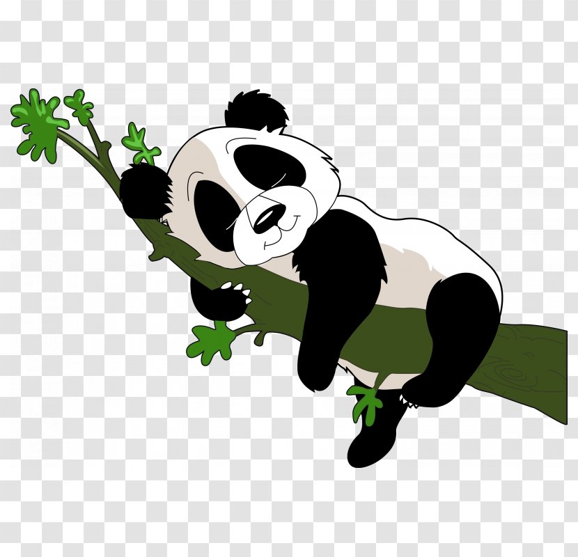 Giant Panda Drawing Royalty-free Clip Art - Sleep - Bathroom Accessories Transparent PNG