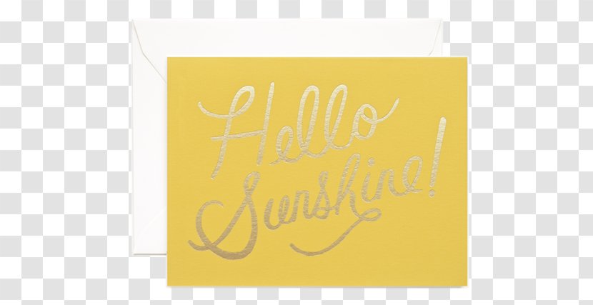 Paper Greeting & Note Cards Rectangle Font - Rifle-paper-co Transparent PNG