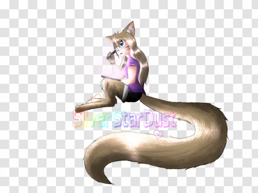 Cat Tail Figurine Legendary Creature - Fictional Character - Illustrations Imagination Transparent PNG