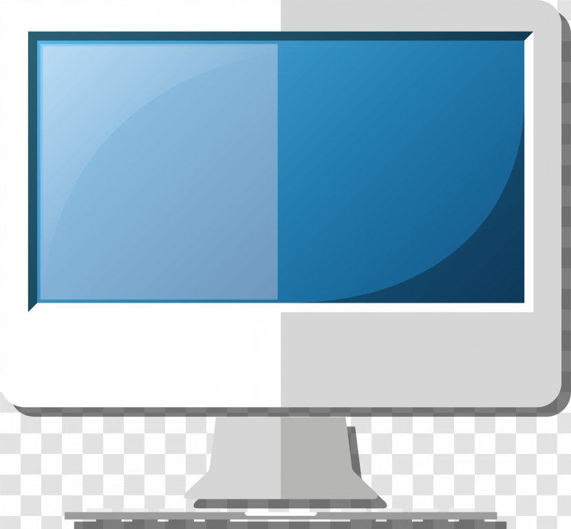 LCD Television Computer Monitors - Multimedia - Small Clean White Transparent PNG