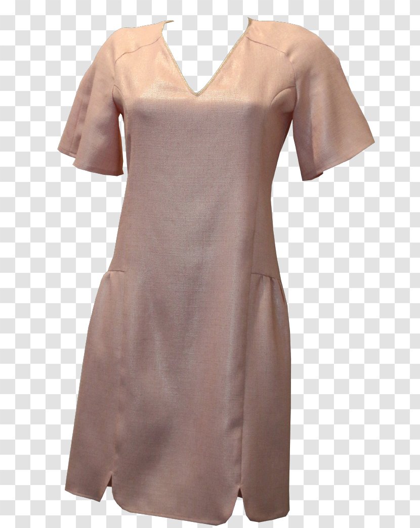 Shoulder Satin Sleeve Dress Transparent PNG