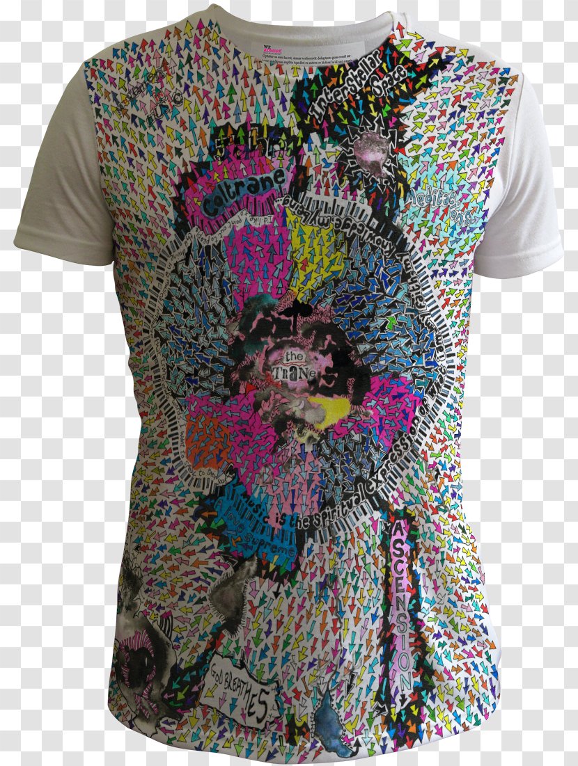 T-shirt Sleeve Blouse Dress - John Coltrane Transparent PNG