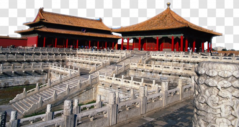 Summer Palace Tiananmen Square Forbidden City Great Wall Of China Temple Heaven - Old - Is Tilted Iceberg Transparent PNG