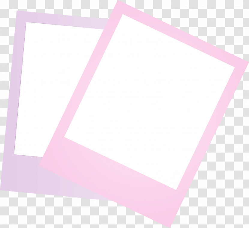 Paper Angle Line Pink M Font Transparent PNG