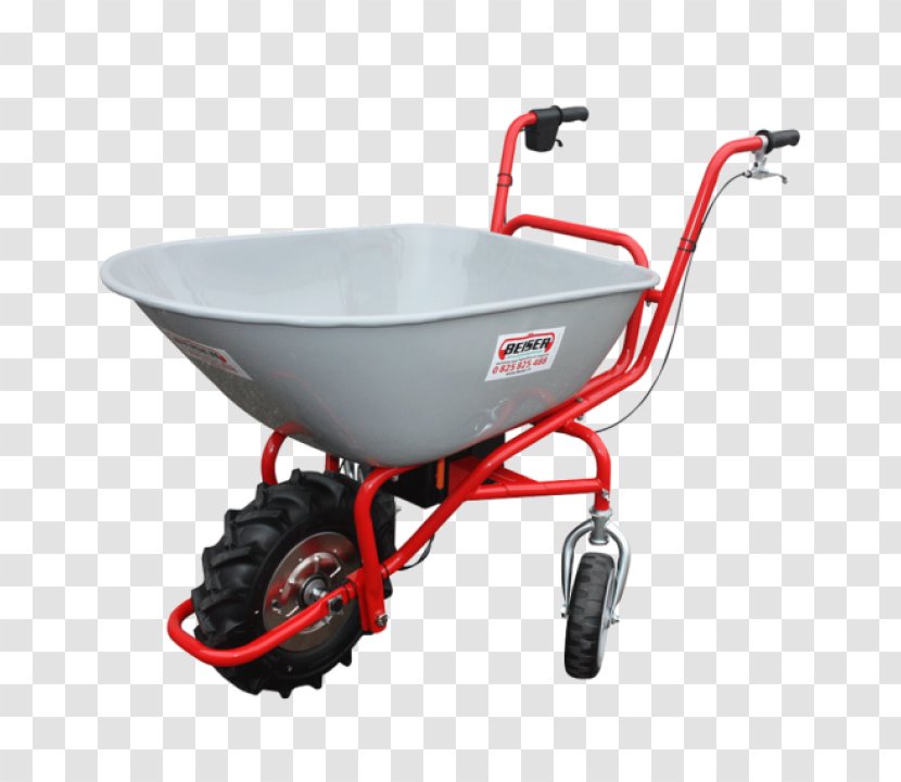 Wheelbarrow Electricity Electric Motor Engine Skip - Wheel Transparent PNG