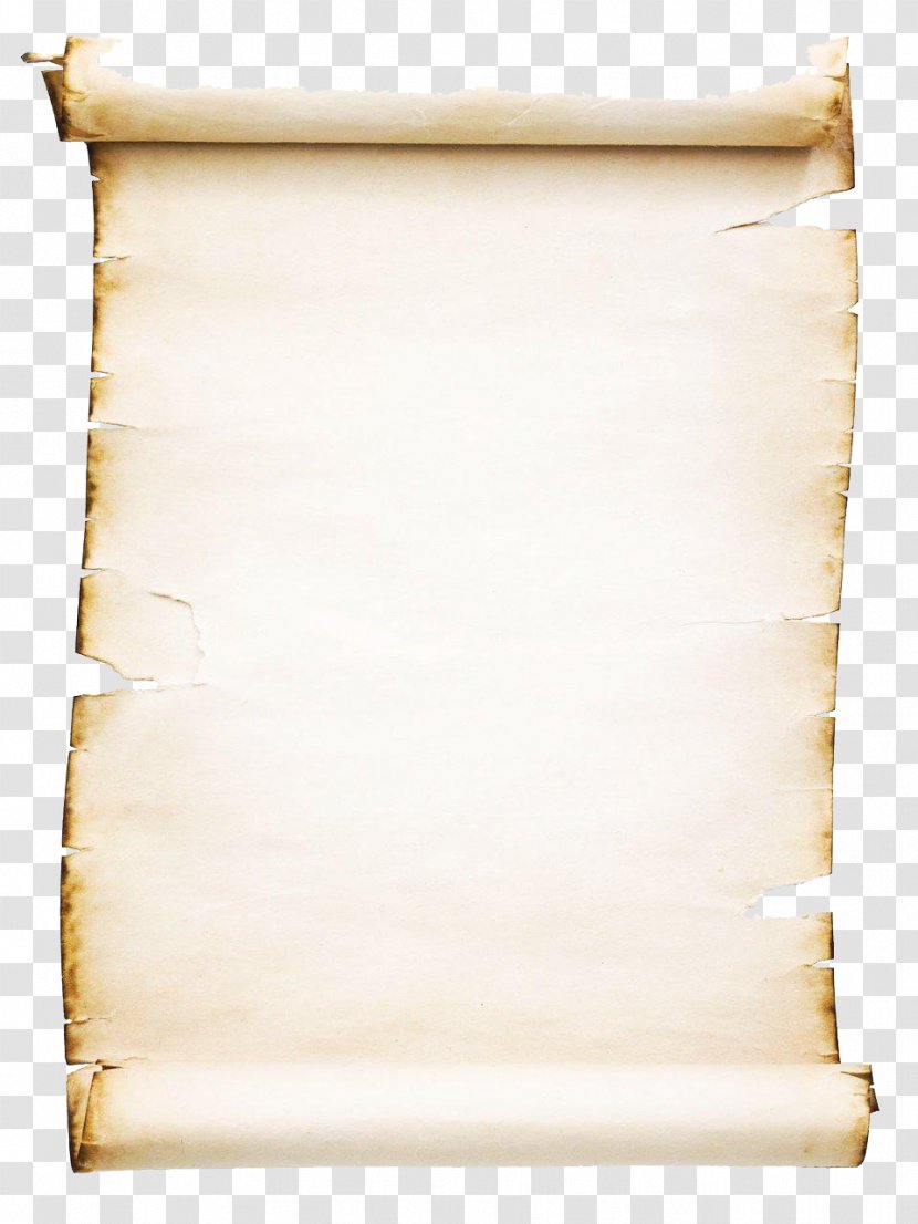 Paper Scroll Parchment Clip Art - Convite - Typography Transparent PNG
