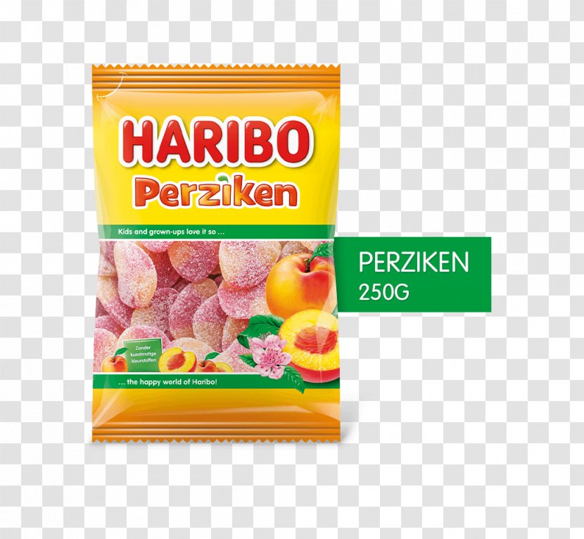 Liquorice Haribo Vegetarian Cuisine Junk Food Peach - Gelatin Transparent PNG