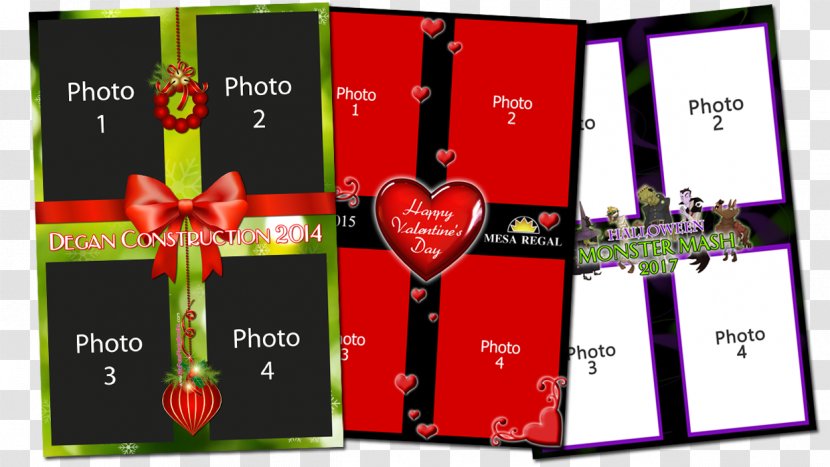 Photo Booth Brand Holiday - Advertising - Christmas Slider Transparent PNG