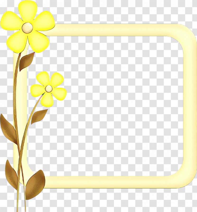 Cut Flowers Floral Design Picture Frames - Body Jewellery - Flower Transparent PNG