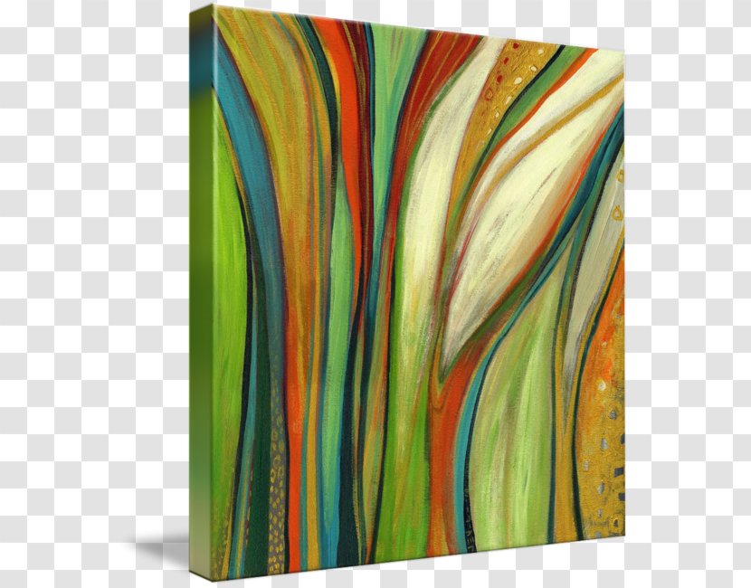 Modern Art Canvas Print Painting - Finding Paradise Transparent PNG
