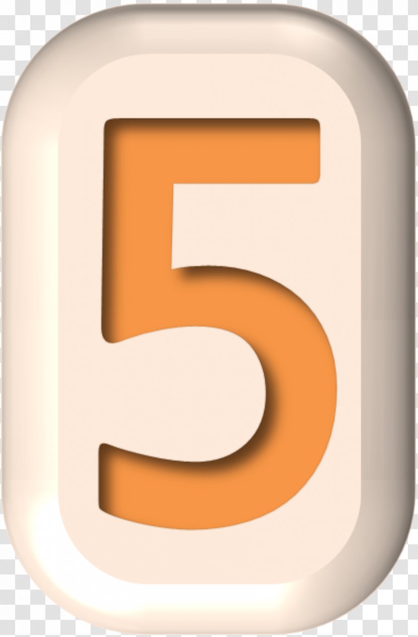 Trademark Number - Orange - Design Transparent PNG