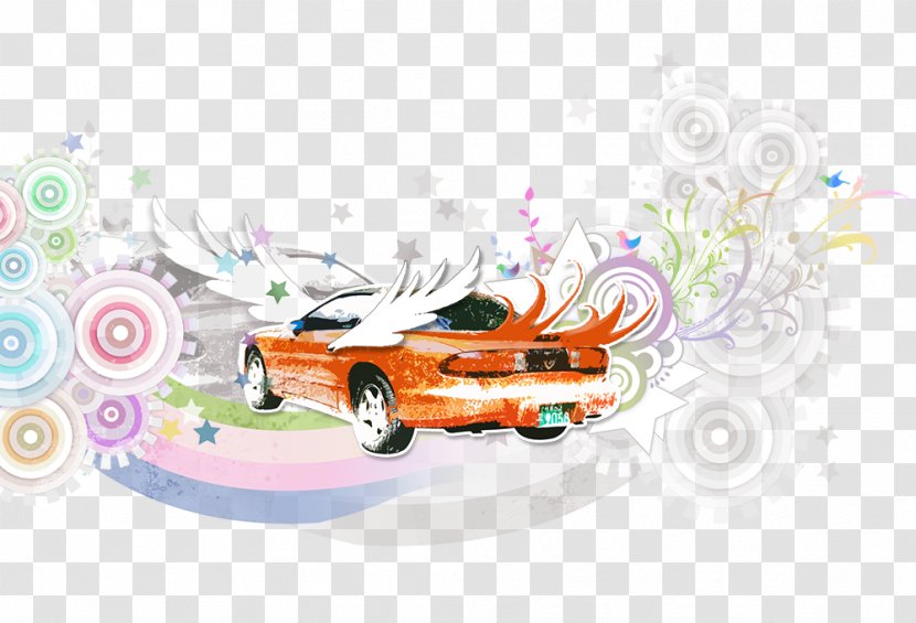 Car Abstraction Computer File - Abstract Pattern Transparent PNG