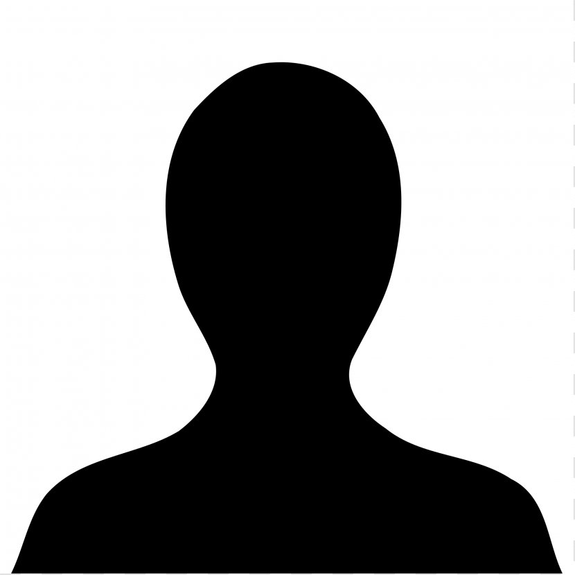 Silhouette Icon - Ico - Blank Person Template Transparent PNG
