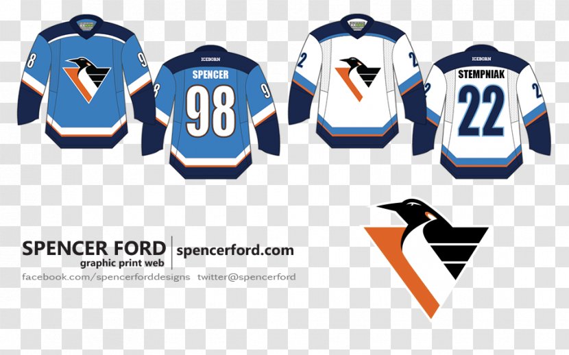 Pittsburgh Penguins Logo T-shirt Ice Hockey Brand - Jersey Transparent PNG