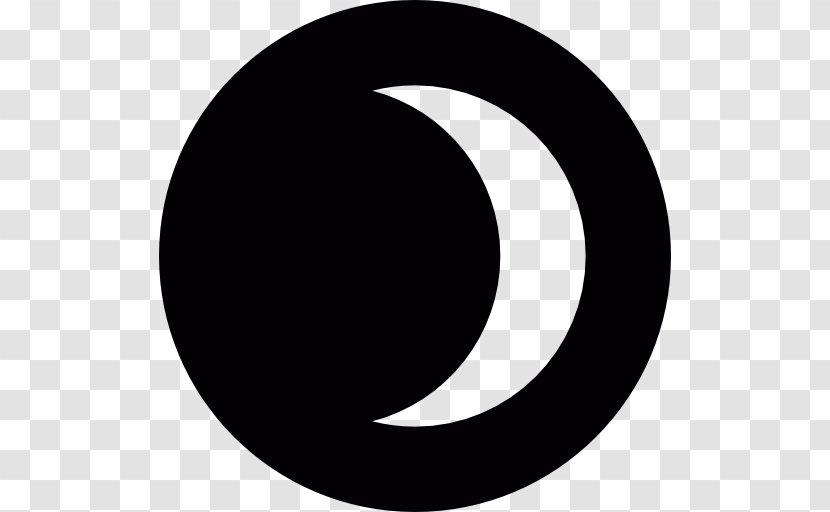 Crescent - Monochrome - Eclipse Transparent PNG