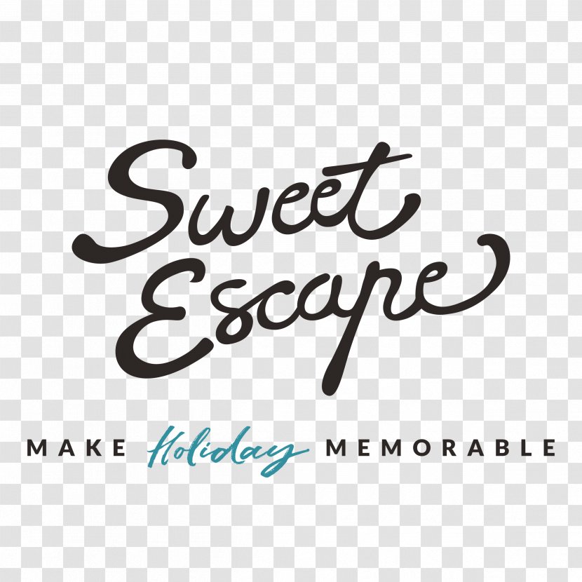 Logo Brand Line Font - Sweet Escape Transparent PNG