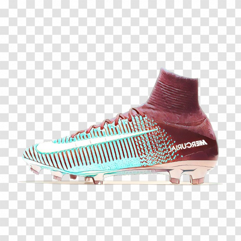 Shoe Footwear Cleat Pink Turquoise - Magenta Sports Equipment Transparent PNG