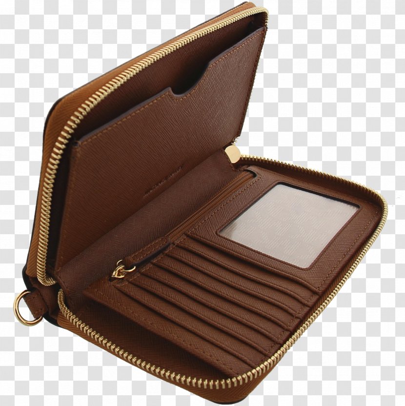 Wallet Coin Purse Designer Leather Handbag - Zipper - Michael Kors Transparent PNG