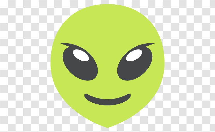 Emoji YouTube Extraterrestrial Life Alien Smile - Language - Ufo Transparent PNG