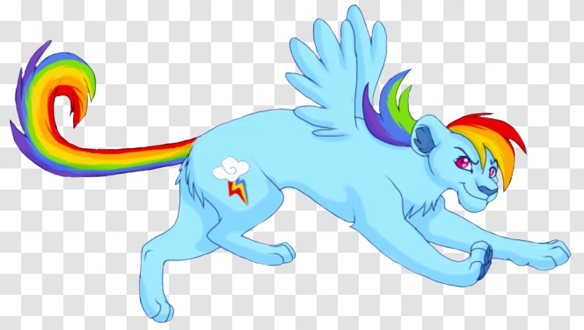 Rainbow Dash Pinkie Pie Pony Lion Clip Art - Tree - Cartoon Lioness Transparent PNG