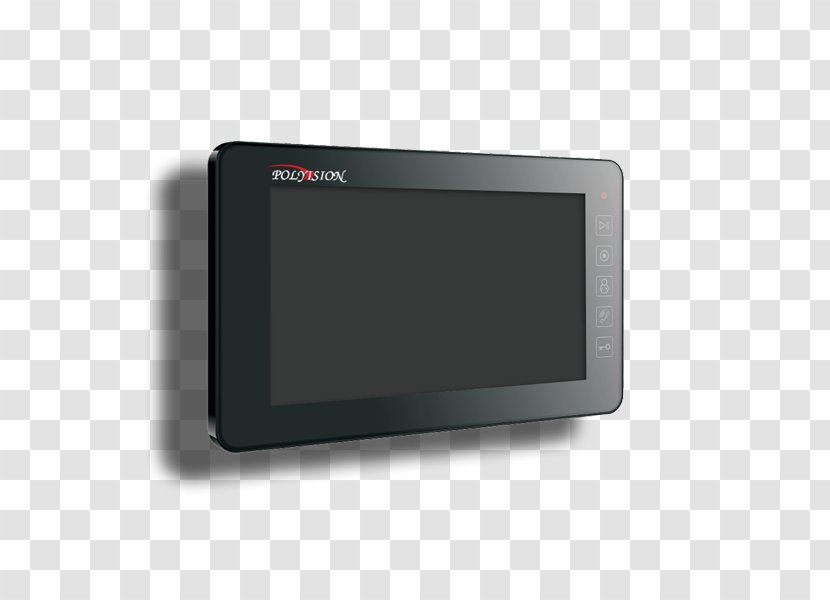 Computer Monitors Door Phone Display Device Touchscreen Push-button - Polyvision Transparent PNG