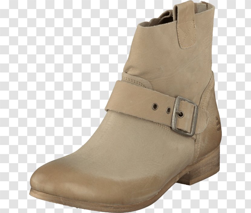 Boot Shoe Beige Leather Clothing - England Tidal Shoes Transparent PNG