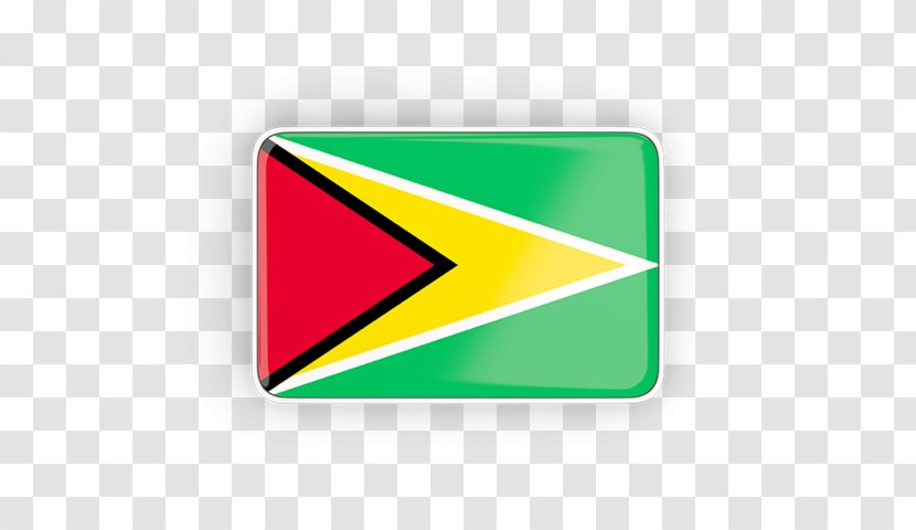 Flag Of Guyana The United States - Triangle Transparent PNG