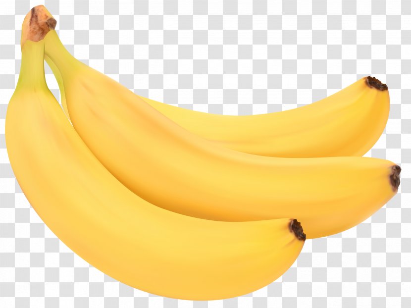 Banana Fruit Food Clip Art - Yellow Transparent PNG